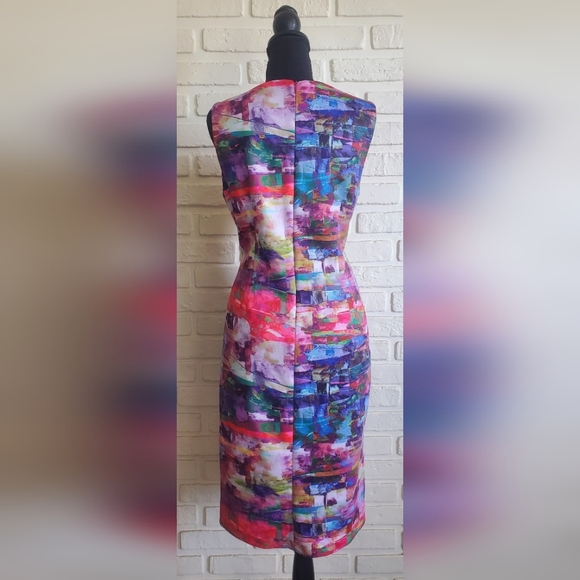 Joseph Ribkoff Multicolor Midi Dress - Picture 10 of 15